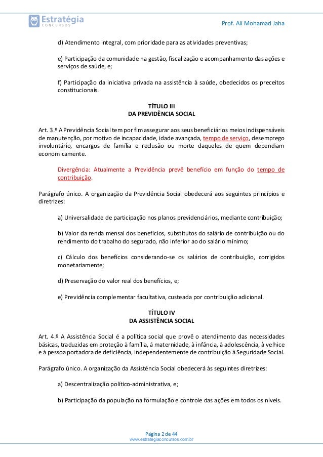 lei 8212 atualizada